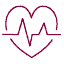 Herz Kreislauf Erankung Icon